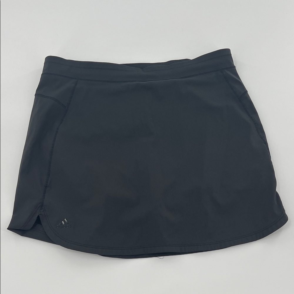 Adidas black Sports Skirt skort athletic gym to street workout activewear - Picture 1 of 7